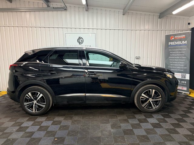 Peugeot 3008 Bluehdi Gt Line Suv HY69SZX Black #5