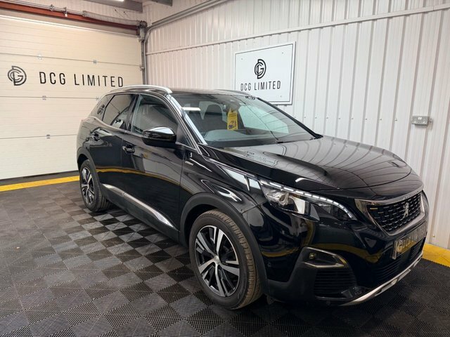 Peugeot 3008 Bluehdi Gt Line Suv HY69SZX Black #4