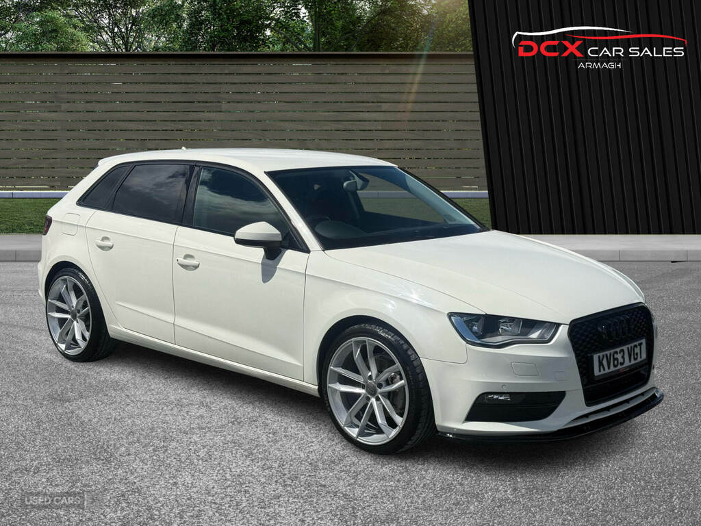 Audi A3 1.8 Tfsi Sport S Tronic Euro 6 Ss White #1