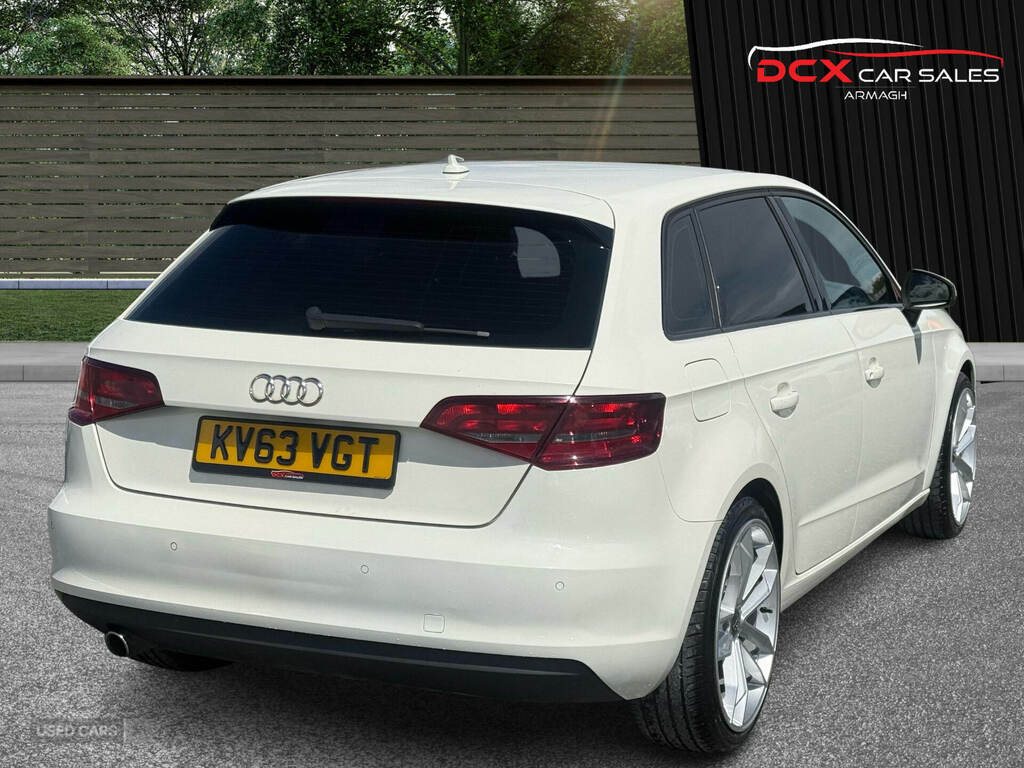 Audi A3 1.8 Tfsi Sport S Tronic Euro 6 Ss White #3