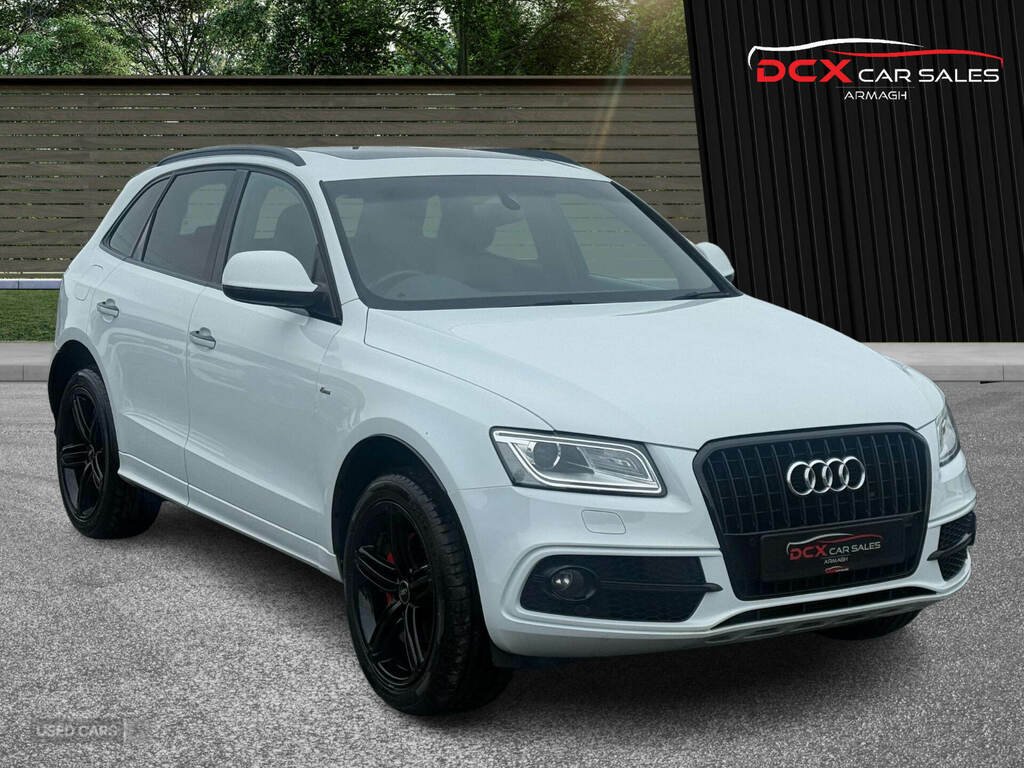 Audi Q5 2.0 Tdi S Line Plus S Tronic Quattro Euro 5 S S White #9