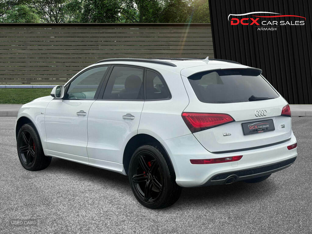 Audi Q5 2.0 Tdi S Line Plus S Tronic Quattro Euro 5 S S White #5