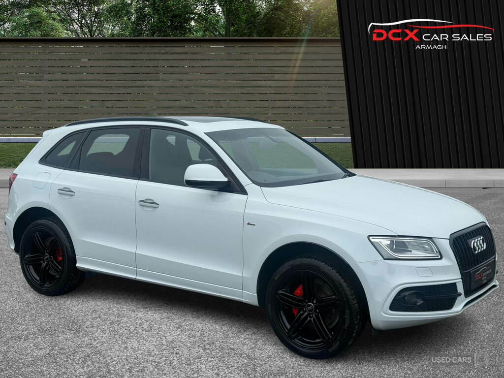 Audi Q5 2.0 Tdi S Line Plus S Tronic Quattro Euro 5 S S White #2