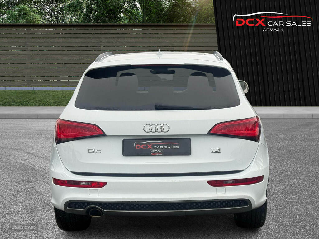 Audi Q5 2.0 Tdi S Line Plus S Tronic Quattro Euro 5 S S White #4