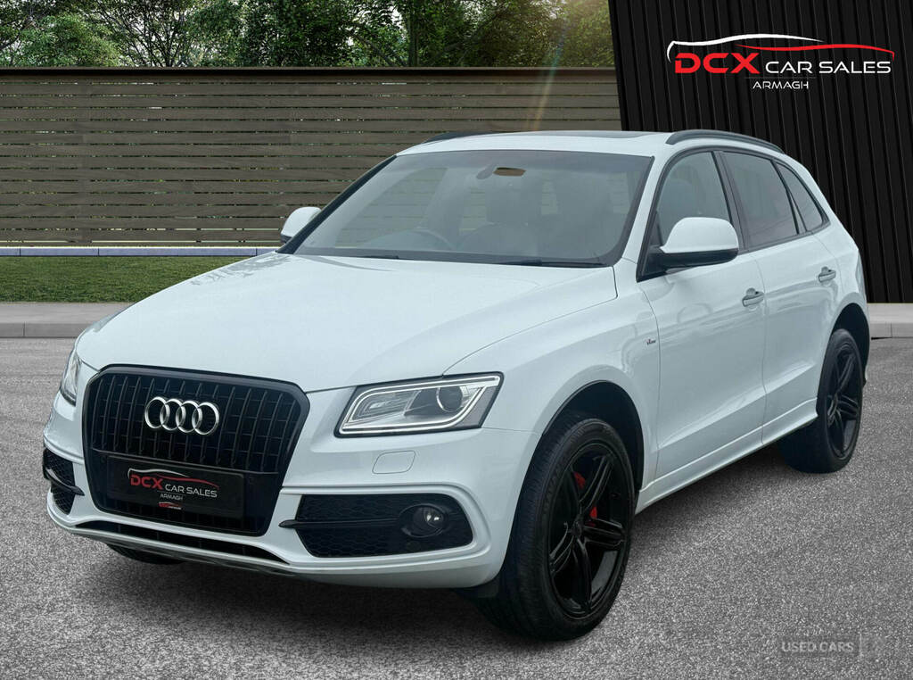 Audi Q5 2.0 Tdi S Line Plus S Tronic Quattro Euro 5 S S White #7