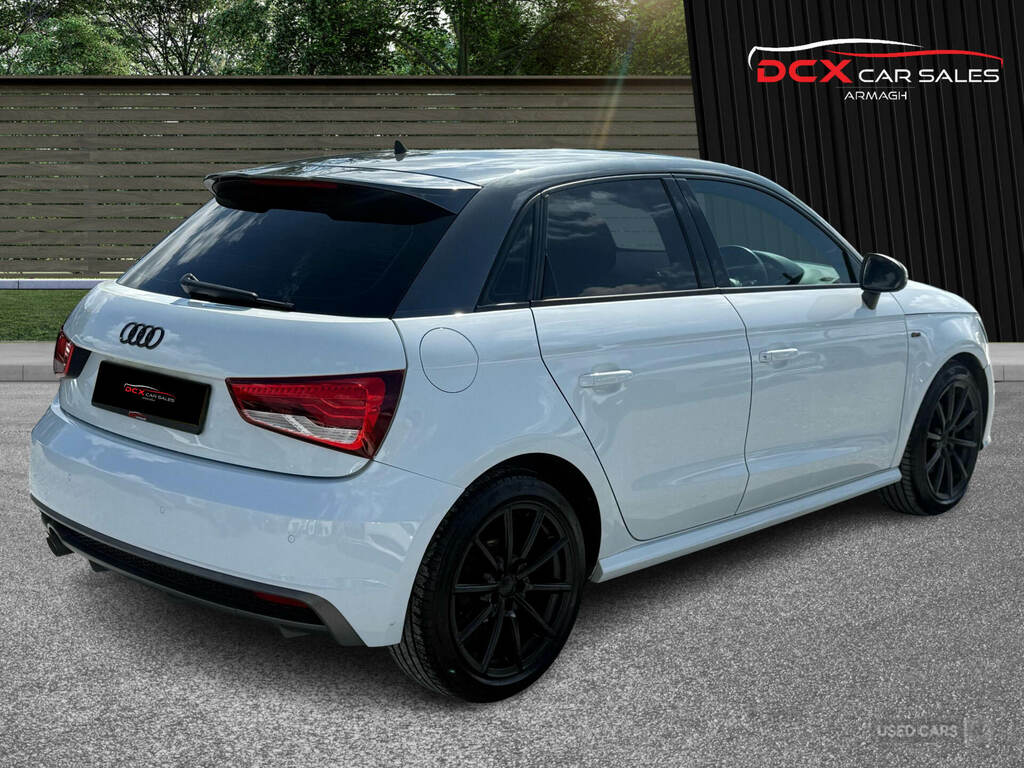 Audi A1 1.6 Tdi S Line JJ08OAL White #3