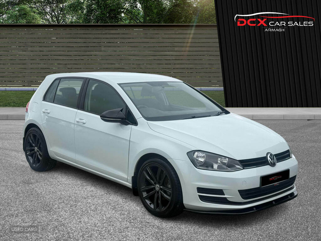Volkswagen Golf 1.6L S Tdi Bluemotion Technology Used Cars Blue #1