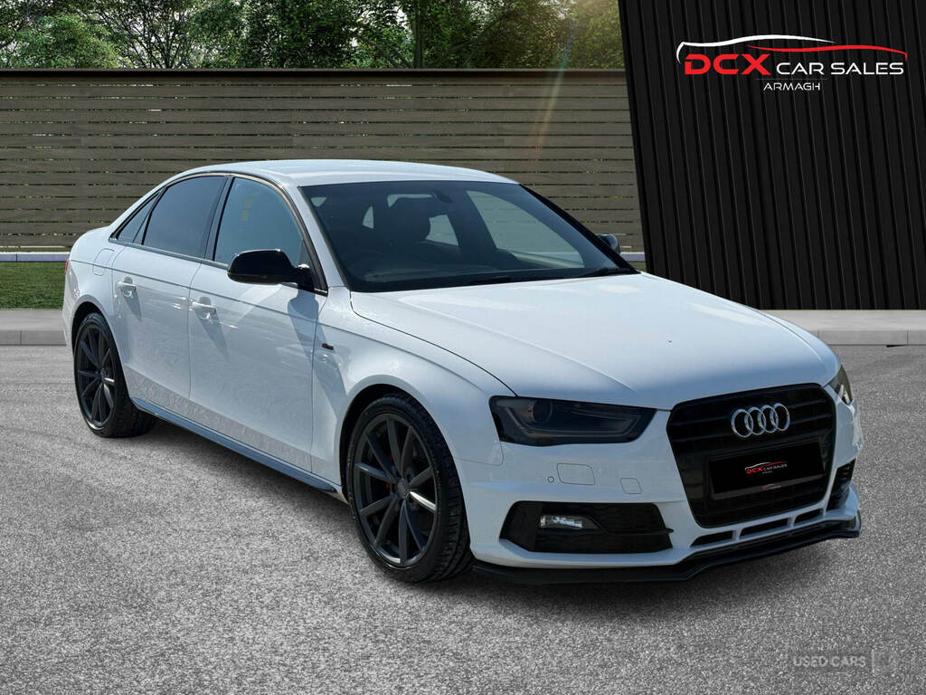 Audi A4 2.0 Tdi 190 Black Edition Multitronic Nav White