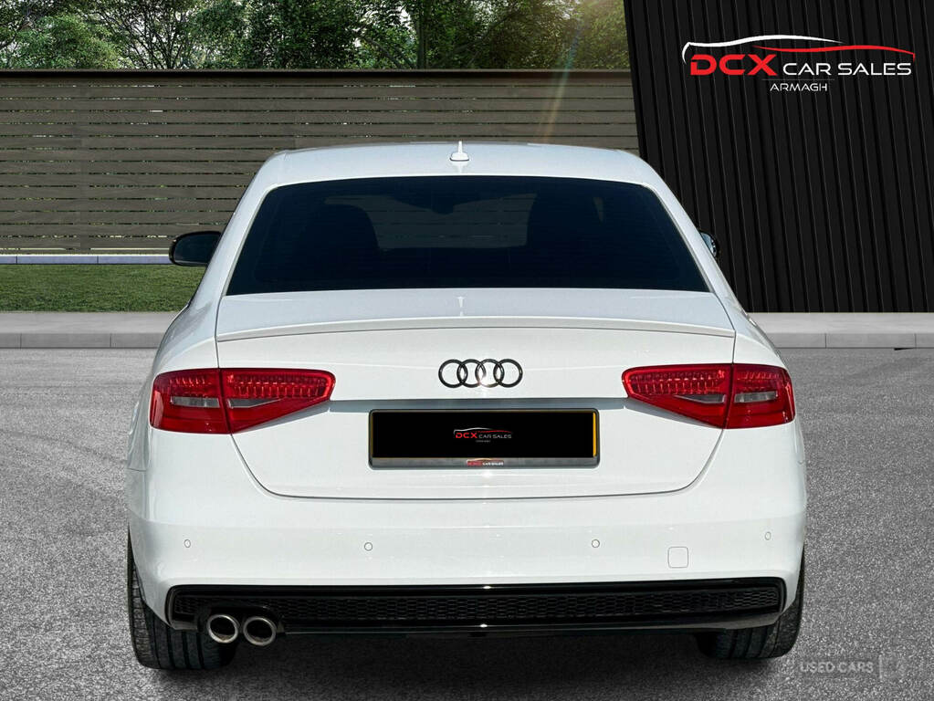 Audi A4 2.0 Tdi 190 Black Edition Multitronic Nav White #5