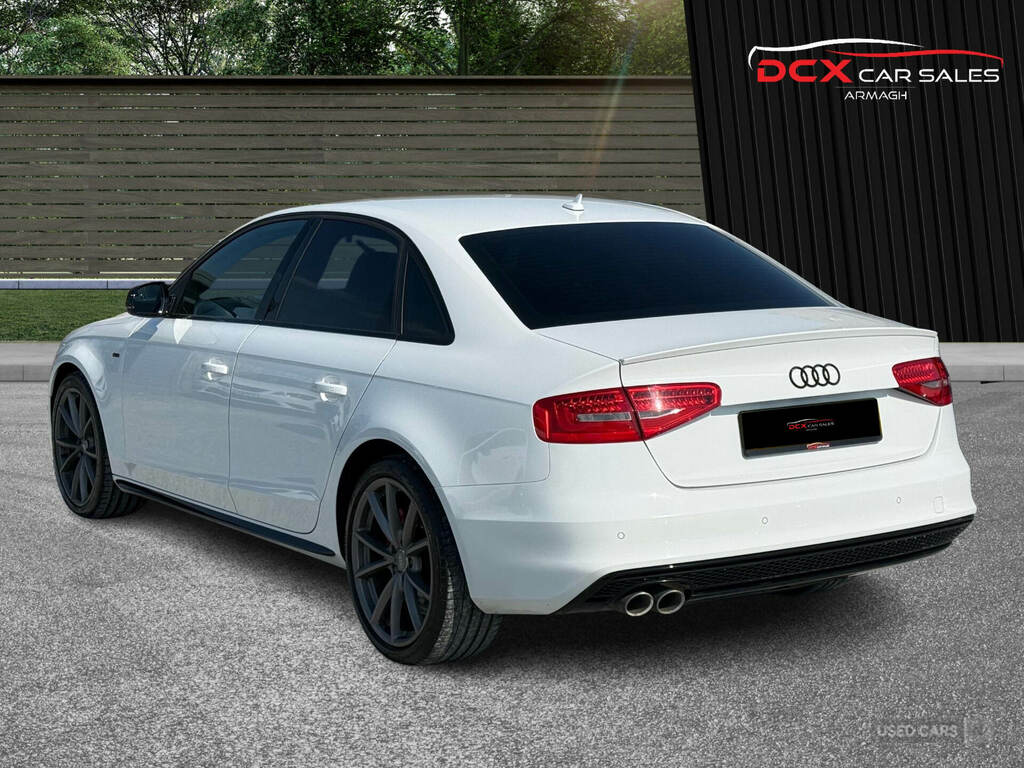 Audi A4 2.0 Tdi 190 Black Edition Multitronic Nav White #6