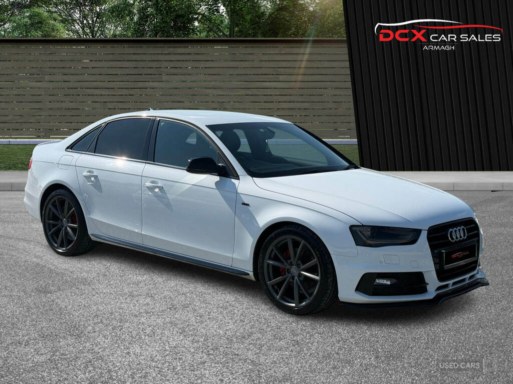 Audi A4 2.0 Tdi 190 Black Edition Multitronic Nav White #2