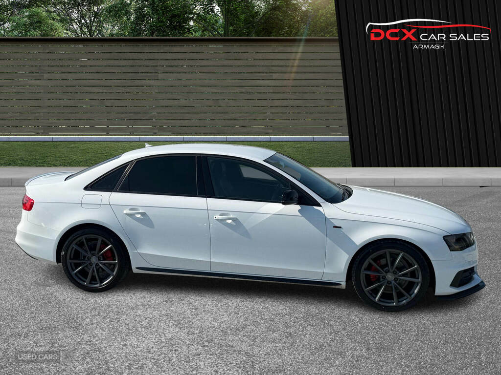 Audi A4 2.0 Tdi 190 Black Edition Multitronic Nav White #3