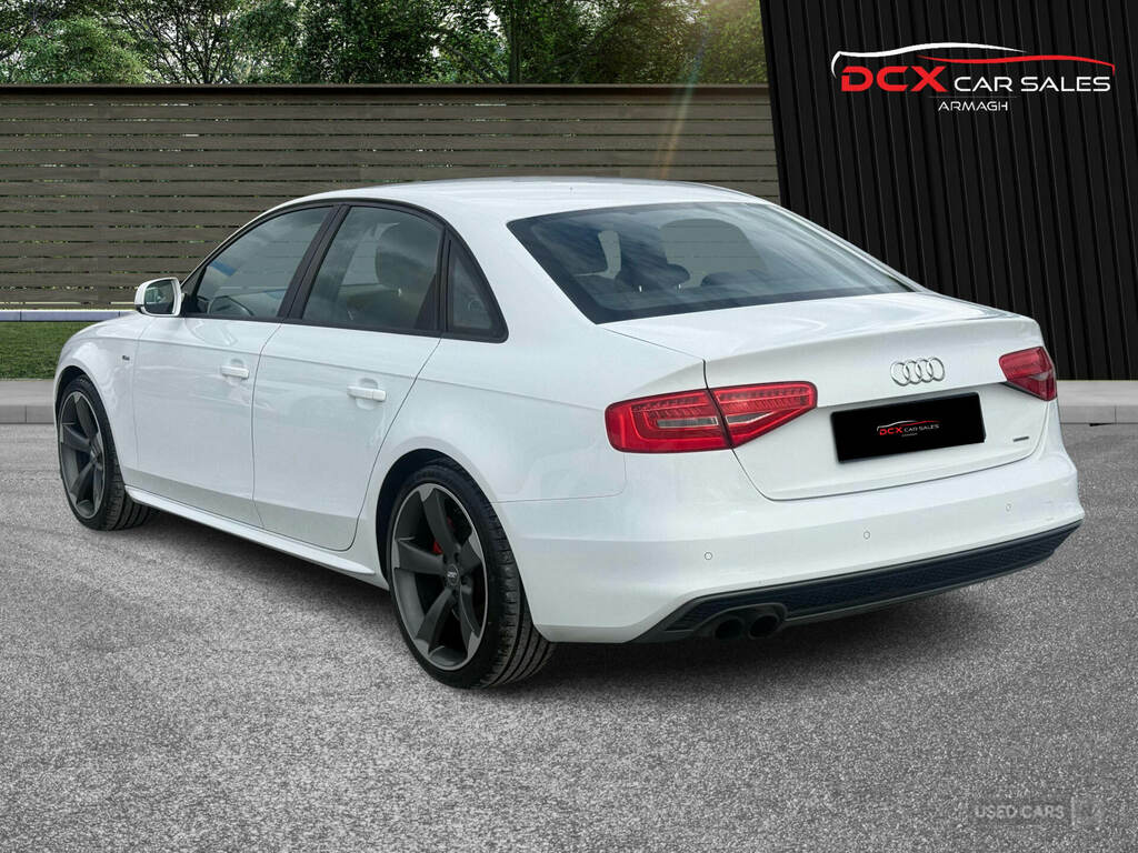 Audi A4 2.0 Tdi 177 Quattro Black Edition White #6