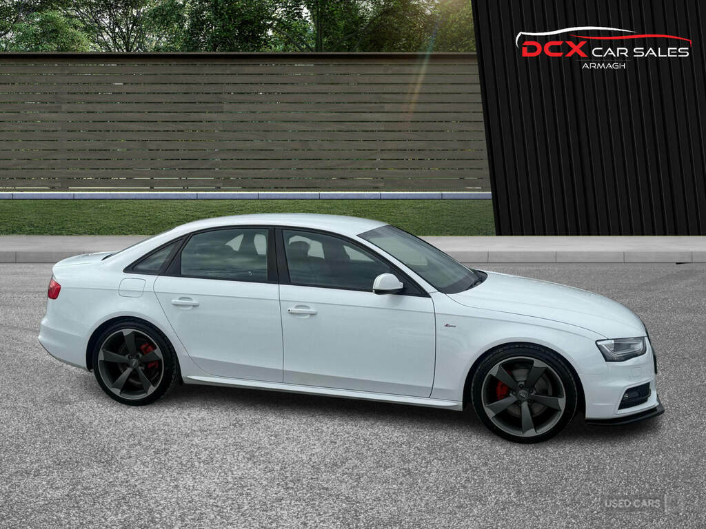 Audi A4 2.0 Tdi 177 Quattro Black Edition White #3
