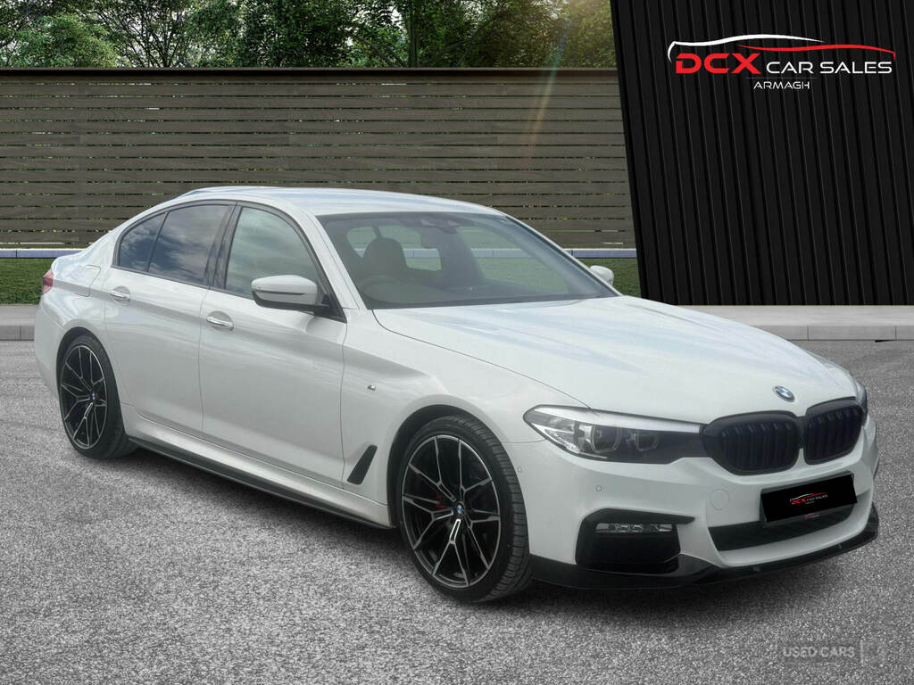 BMW 5 Series 520D Xdrive M Sport BF17WVA White