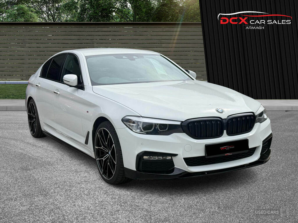 BMW 5 Series 520D Xdrive M Sport White