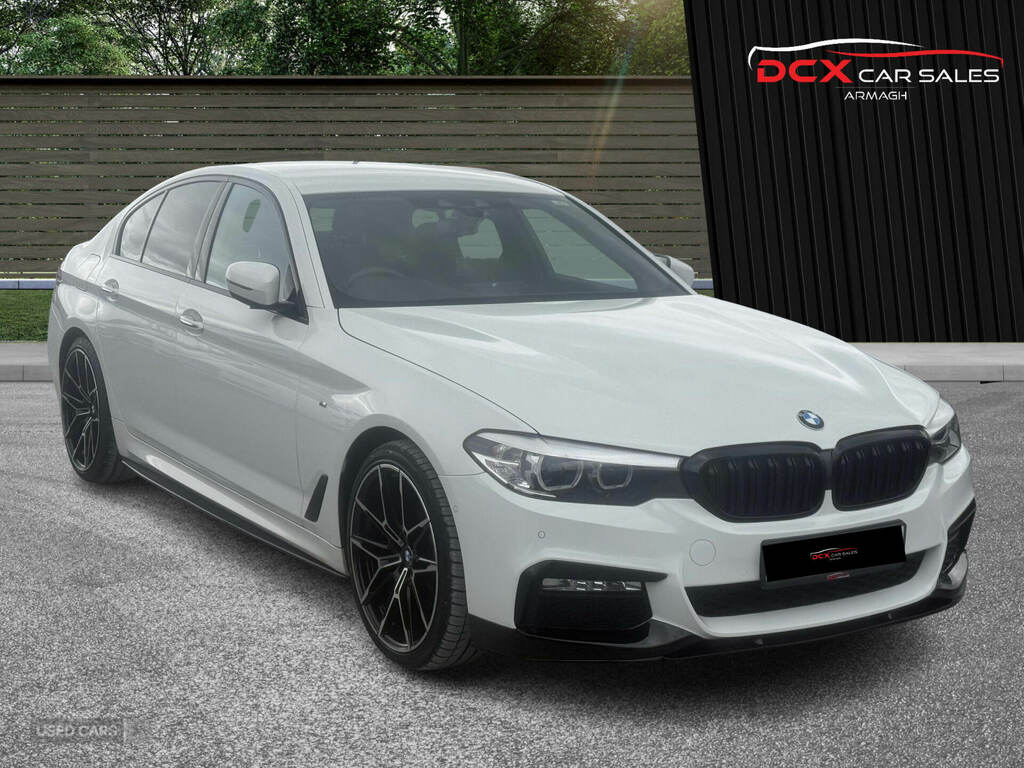 BMW 5 Series 520D Xdrive M Sport BF17WVA White #2
