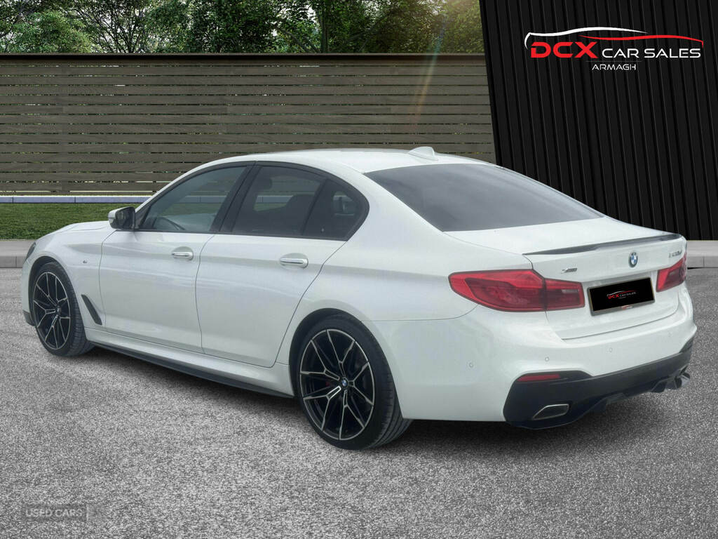 BMW 5 Series 520D Xdrive M Sport BF17WVA White #6