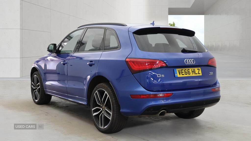 Audi Q5 2.0 Tdi S Line Plus S Tronic Quattro Ss Blue #3