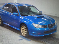 Subaru WRX STI Rally Car Blue #11
