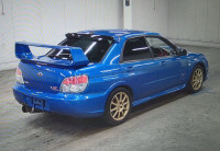 Subaru WRX STI Rally Car Blue #8