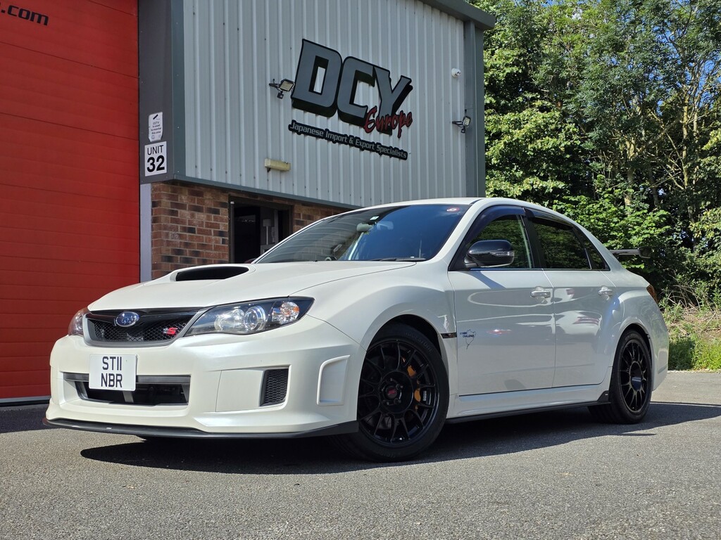 Subaru WRX STI Sti Type White #39