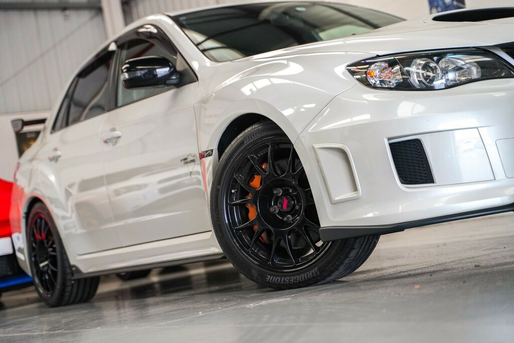 Subaru WRX STI Sti Type White #9