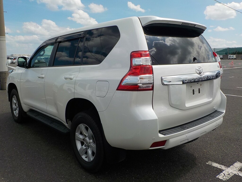 Toyota Land Cruiser 4X4 2.8 D-4d Tx Prado Jdm Rust Free 201616 White #3