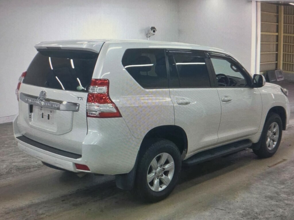 Toyota Land Cruiser 3.0 D-4d Tx Prado Jdm Rust Free White #3