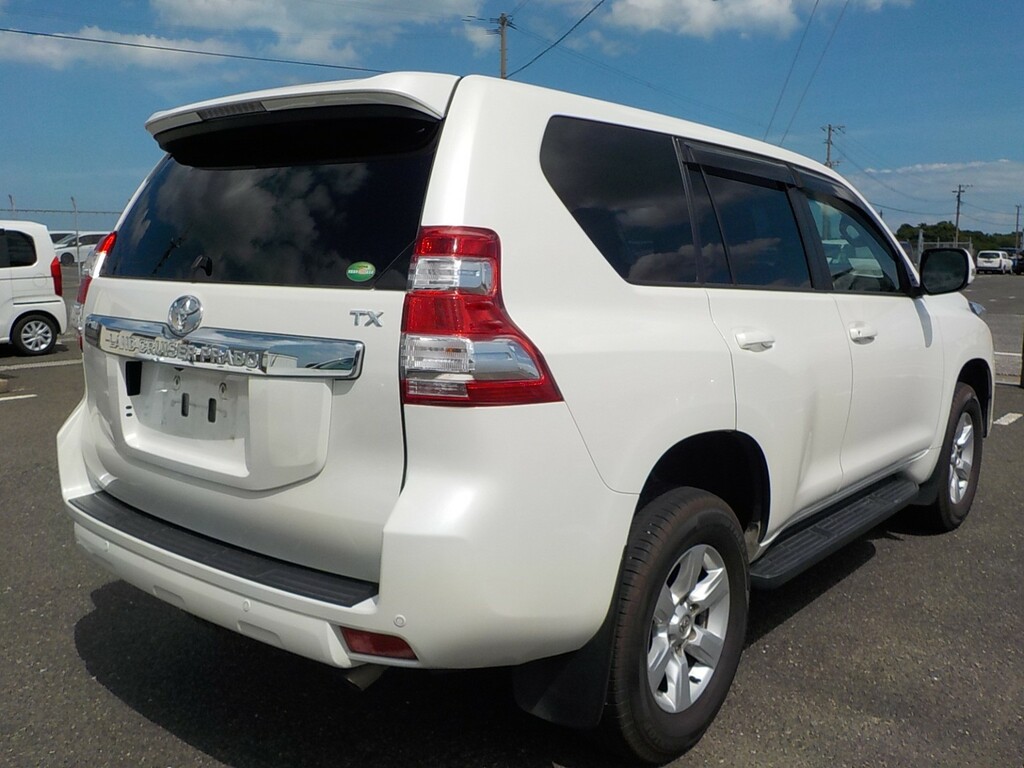 Toyota Land Cruiser 4X4 2.8 D-4d Tx Prado Jdm Rust Free 201616 White #4