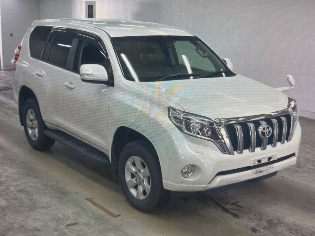 Toyota Land Cruiser 4X4 2.8 D-4d Tx Prado Jdm Rust Free 201616 White #5