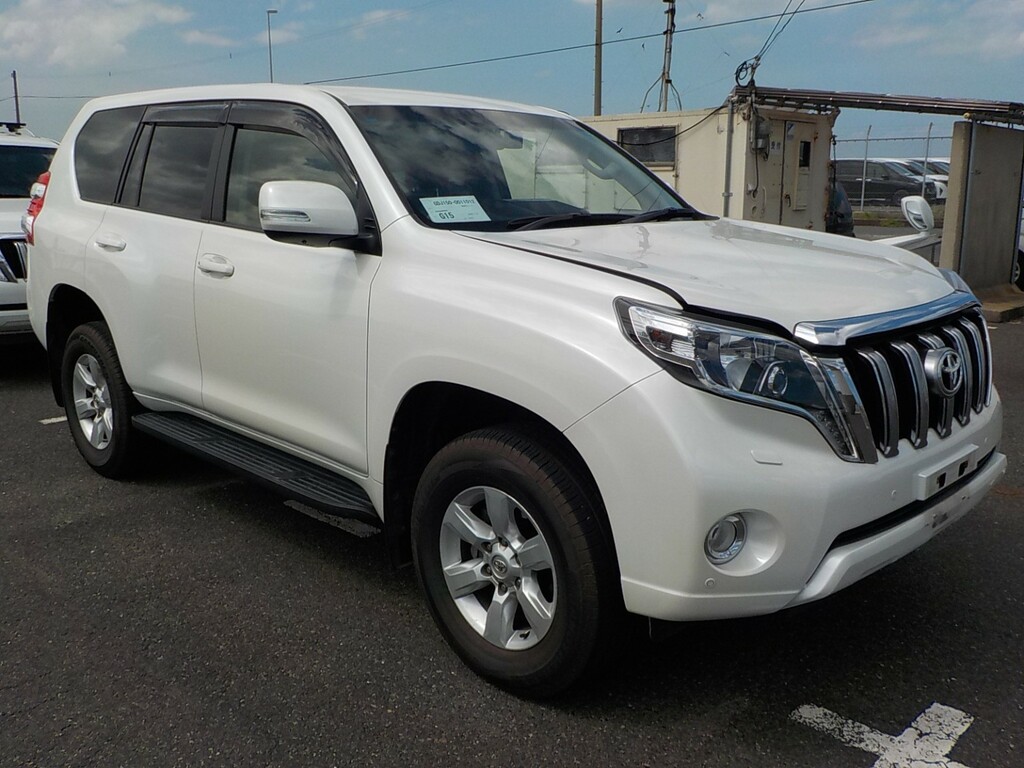 Toyota Land Cruiser 4X4 2.8 D-4d Tx Prado Jdm Rust Free 201616 White