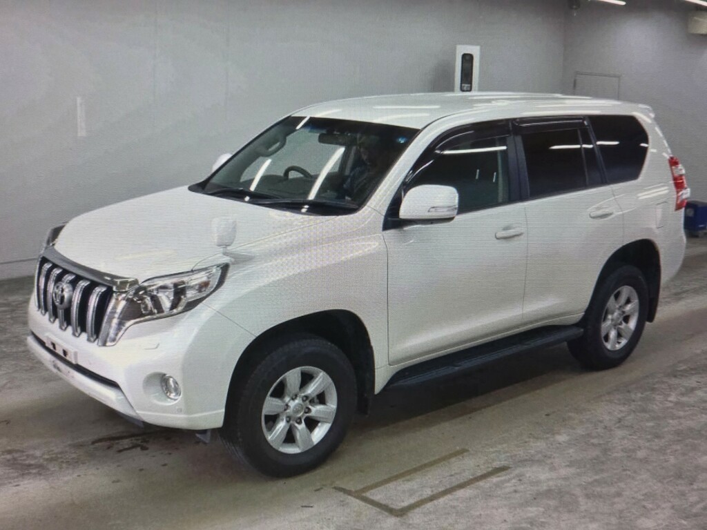Toyota Land Cruiser 4X4 2.8 D-4d Tx Prado Jdm Rust Free 201616 White #6
