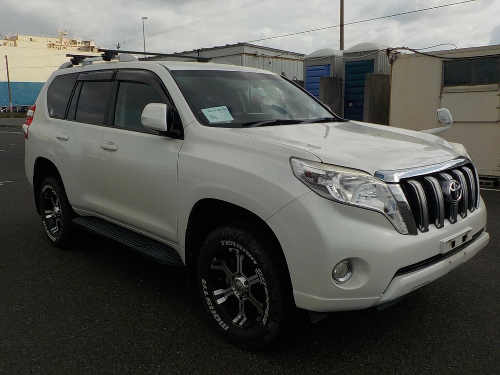 Toyota Land Cruiser Suv 2.8 D-4d Tx Package Parado Jdm Rust Free 2016 White