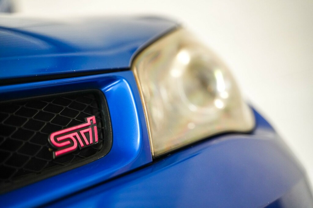 Subaru Impreza Saloon Blue #22