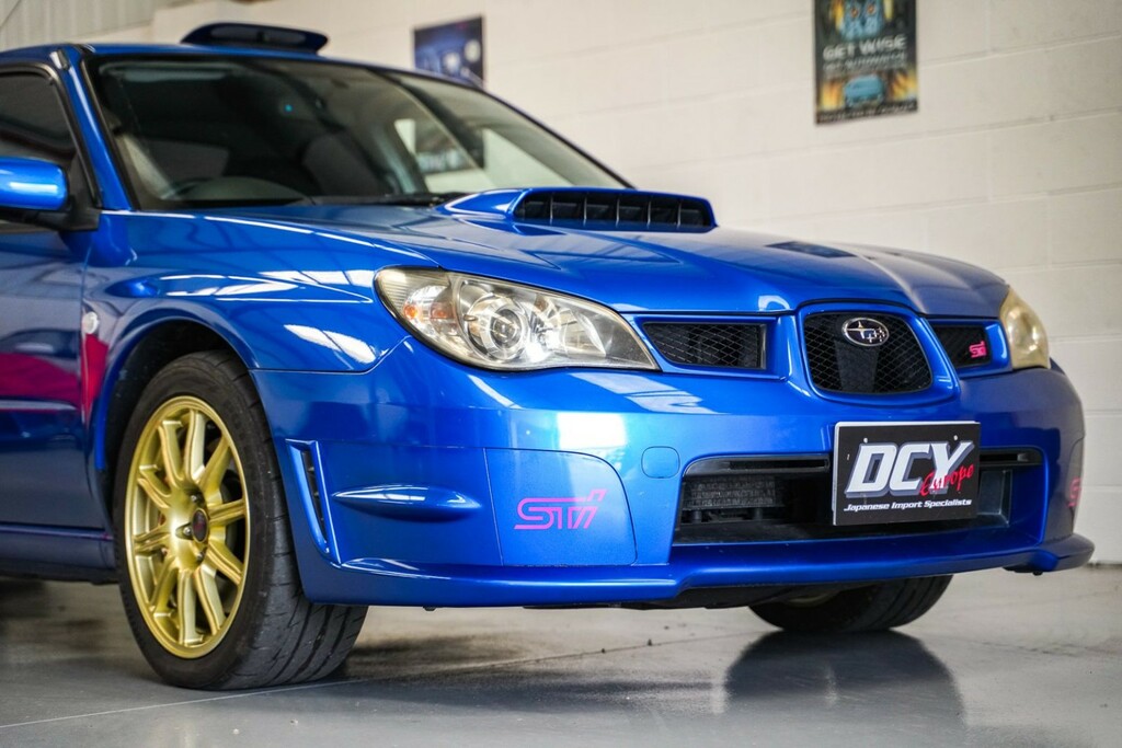 Subaru Impreza Saloon Blue #35
