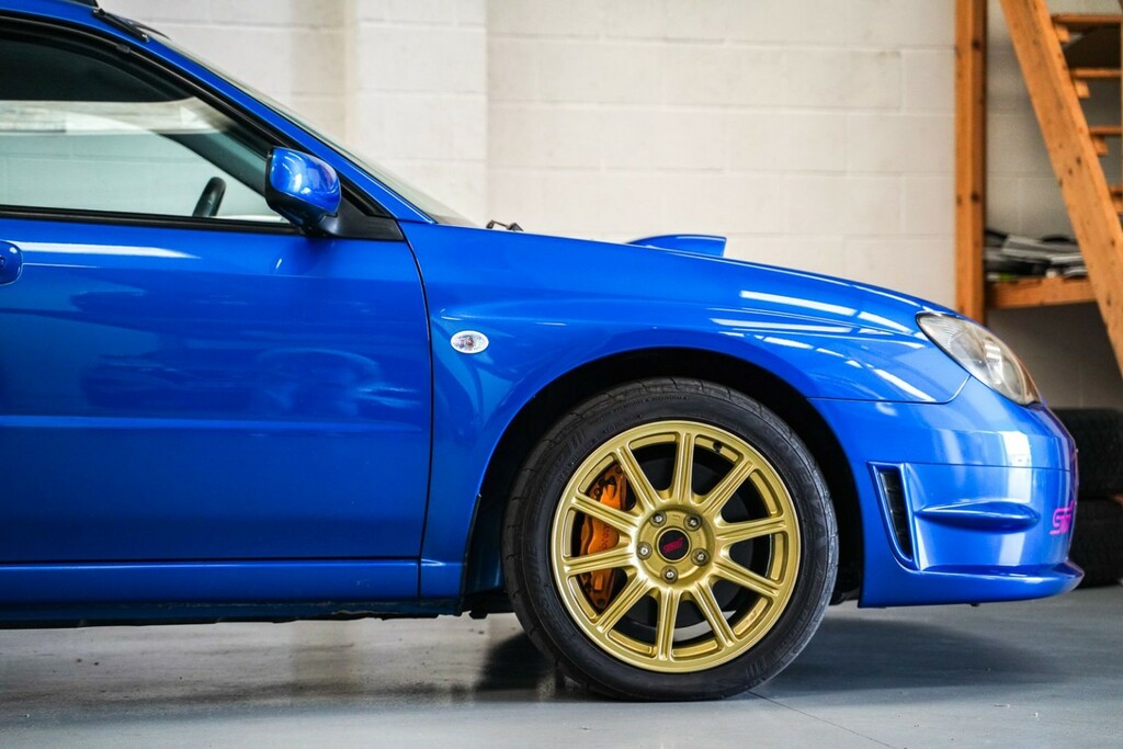 Subaru Impreza Saloon Blue #28