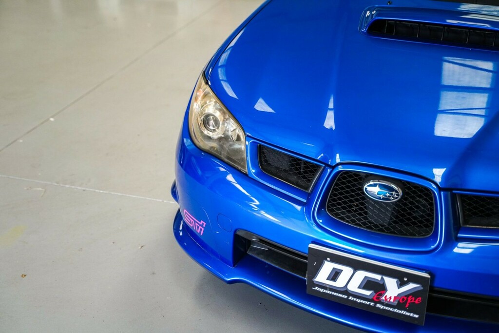 Subaru Impreza Saloon Blue #38