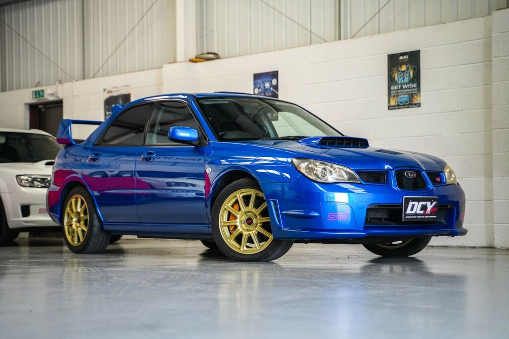 Subaru Impreza Saloon Blue #37