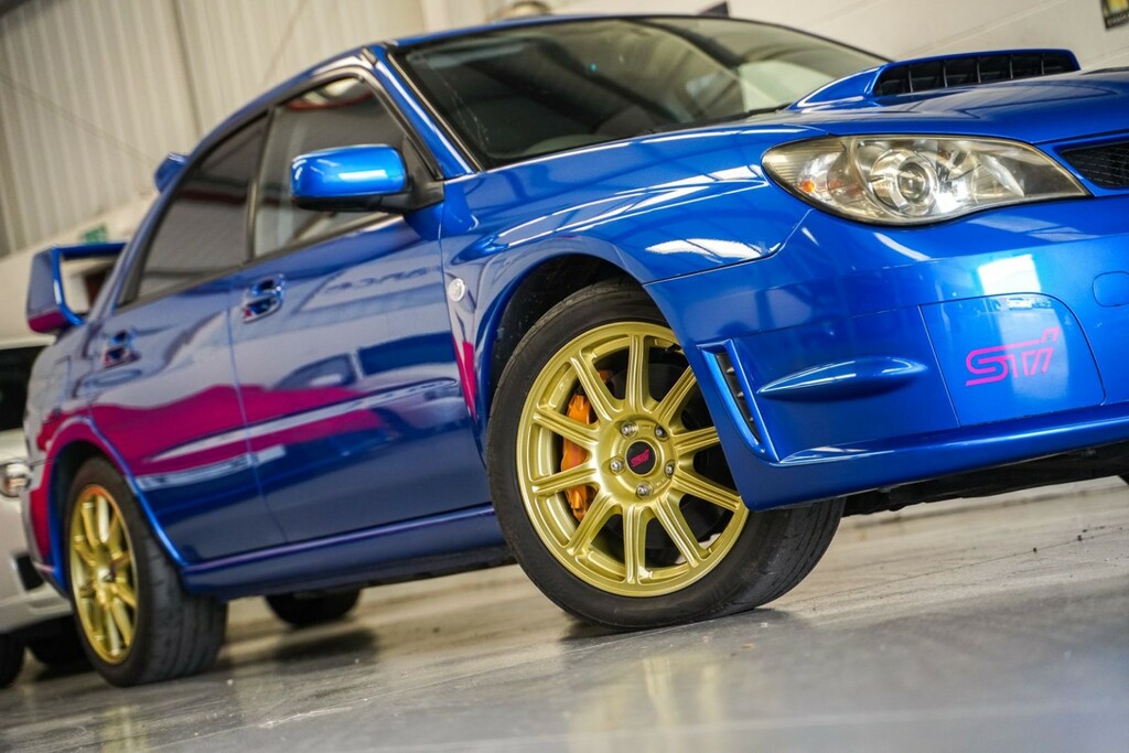 Subaru Impreza Saloon Blue #36