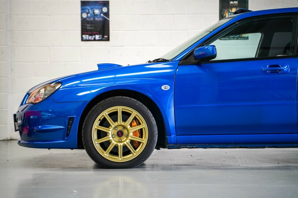 Subaru Impreza Saloon Blue #7