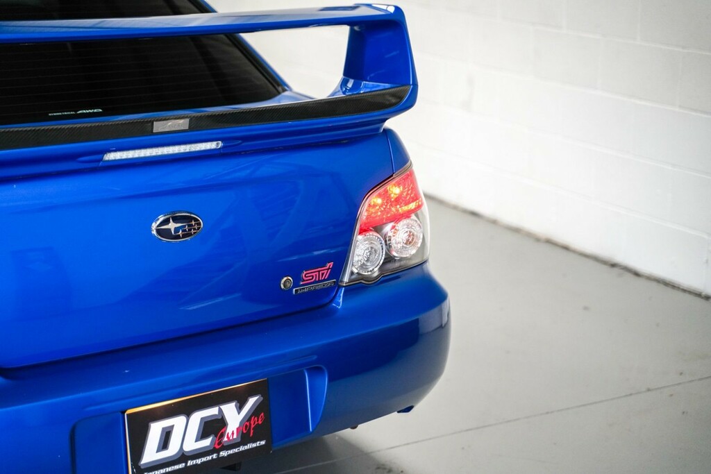 Subaru Impreza Saloon Blue #13