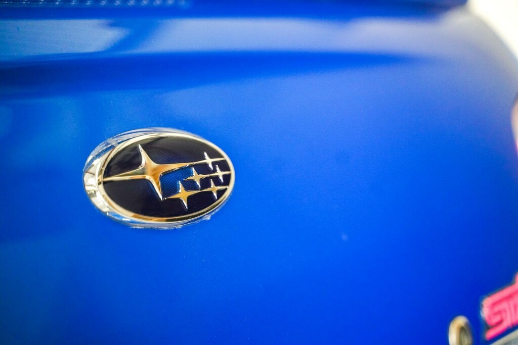 Subaru Impreza Saloon Blue #15