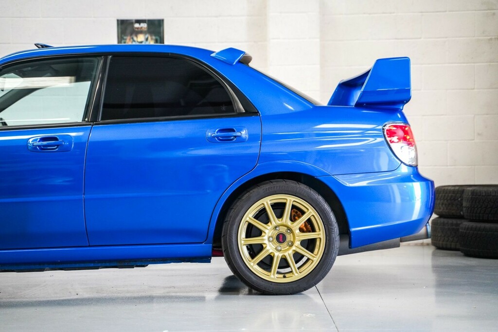 Subaru Impreza Saloon Blue #8