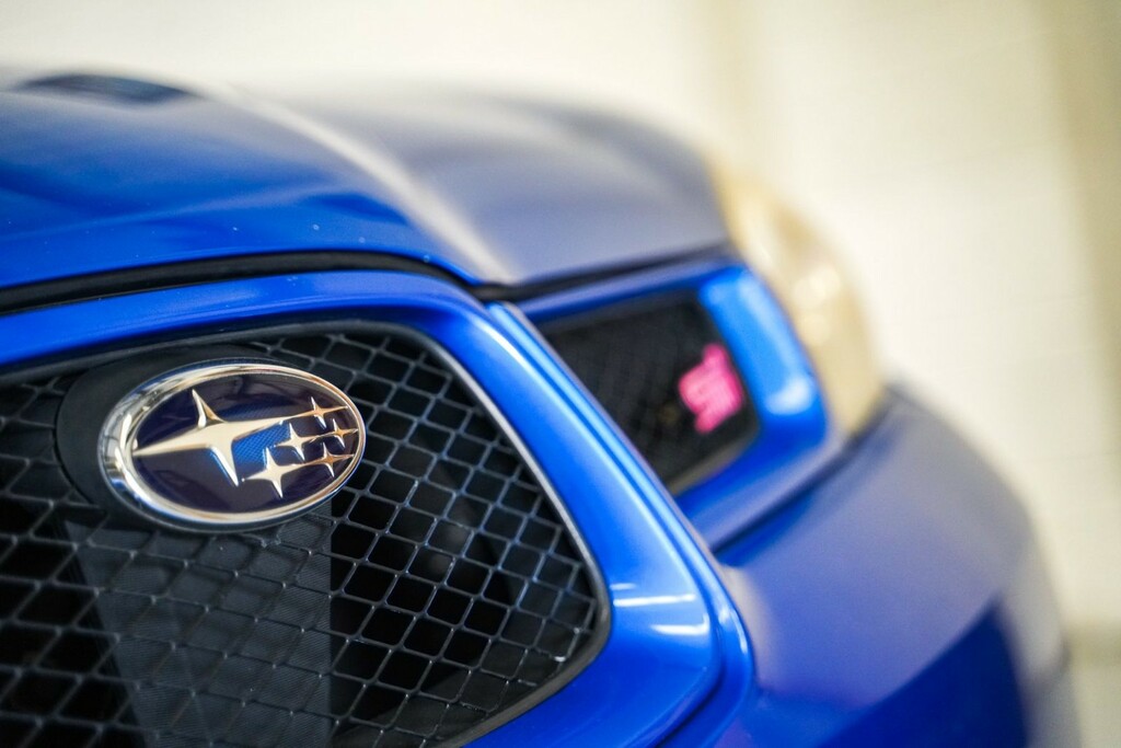 Subaru Impreza Saloon Blue #30
