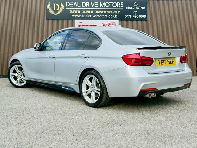 BMW 3 Series 2017 2.0 320D M Sport Saloon Euro YB17NKF Silver #5