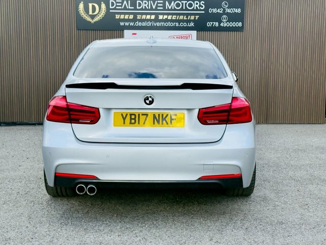 BMW 3 Series 2017 2.0 320D M Sport Saloon Euro YB17NKF Silver #6