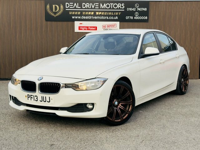BMW 3 Series 2013 2.0 318D Se Saloon Euro 5 PF13JUJ White #3