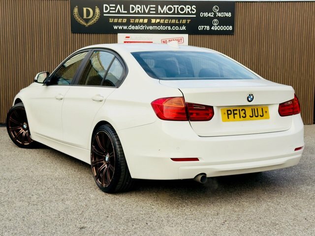 BMW 3 Series 2013 2.0 318D Se Saloon Euro 5 PF13JUJ White #5