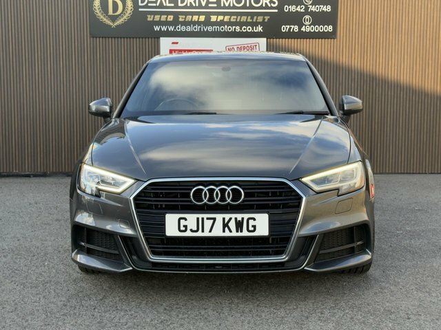 Audi A3 2017 2.0 Tdi S Line Sportback S Tronic GJ17KWG Grey #2